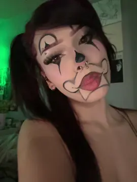 this song was my most played song at one point 😓 #ilovemybf #clownmakeup #chicano 