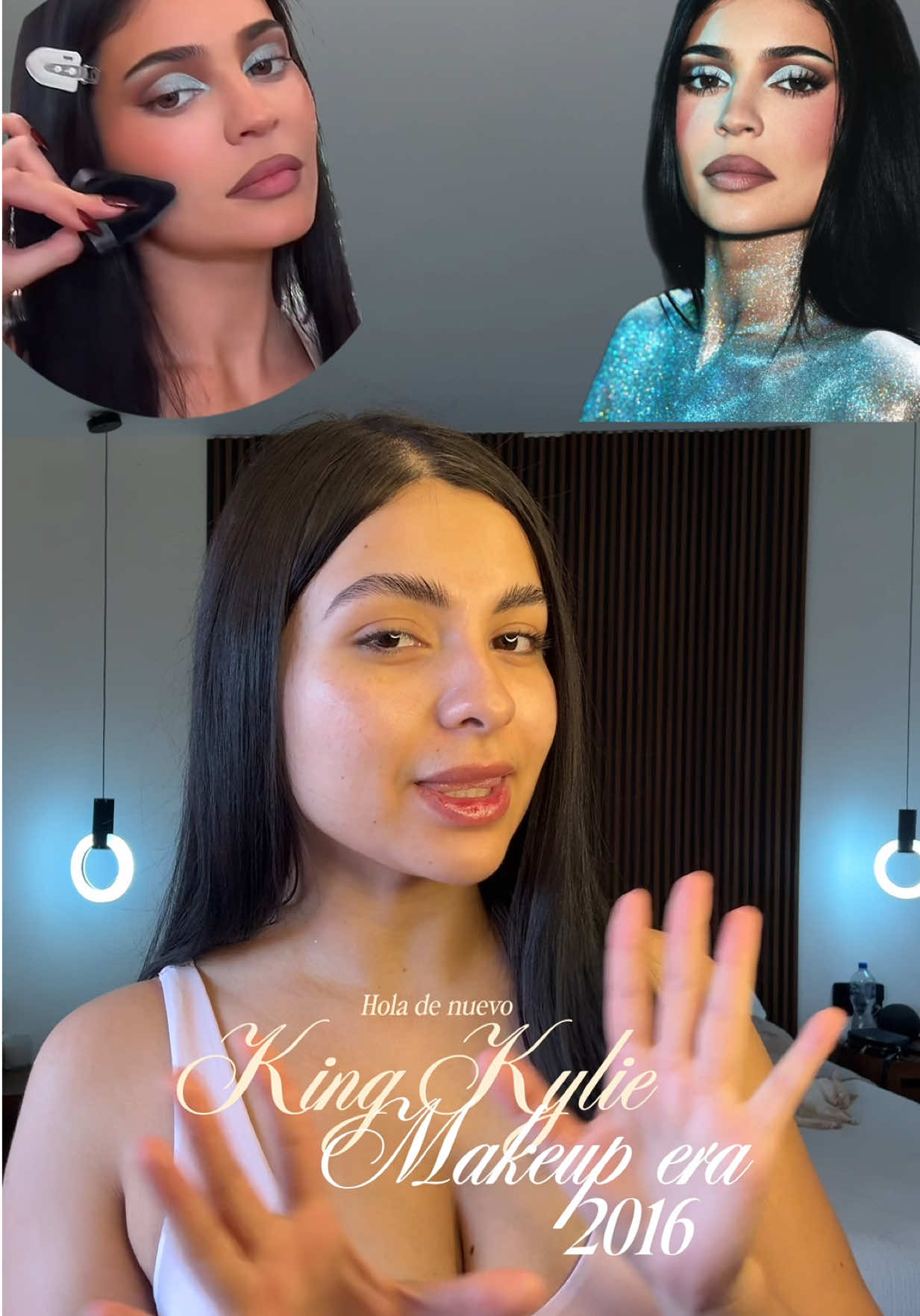 Bye al clean look? Hola de nuevo king Kylie makeup era?🤍🧚🏻🪄 @Kylie Jenner  #kingkylie #kyliejenner #2016makeup #makeuptendencia #kingkyliemakeup 