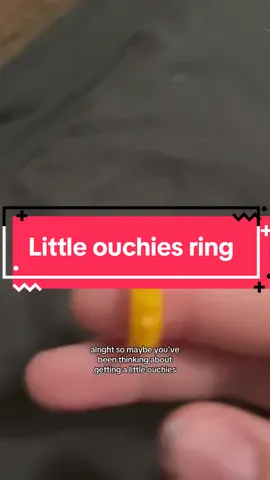 Need something smaller then a grippie? #fidget #fidgettoys #ring
