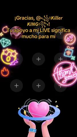 ꧁࿈𝙆𝙞𝙡𝙡𝙚𝙧 𝙆𝙄𝙉𝙂࿈꧂, gracias por tu valioso apoyo en mi LIVE. Seguiré esforzándome para crear contenido LIVE aún mejor.@꧁࿈𝙆𝙞𝙡𝙡𝙚𝙧 𝙆𝙄𝙉𝙂࿈꧂ #tiktoklive   #LIVEIncentiveProgram #GenuineInteractionMatters #PaidPartnership 