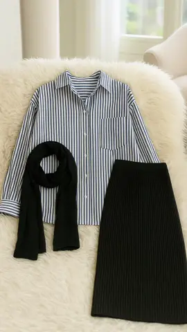 One Set Wanita Kekinian Kemeja #baju #viral #fashion #kekinian 