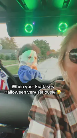 It’s a lifestyle 🎃 #halloween #michaelmyers #spookykids #spookyseason #halloweenishere 