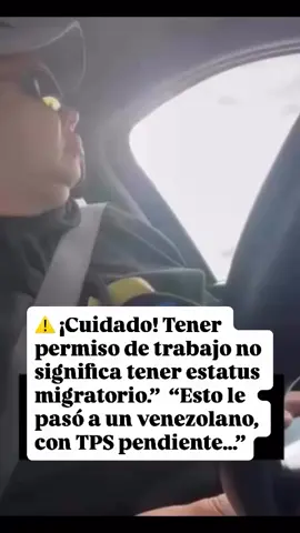 🚨 Esto está pasando HOY en Estados Unidos. Un ciudadano venezolano con permiso de trabajo y TPS pendiente fue detenido por no tener aún su estatus aprobado. 📄 Muchos creen que tener la tarjeta del permiso de trabajo o haber enviado la solicitud de TPS ya los protege completamente… pero hasta que USCIS apruebe tu caso, legalmente no tienes estatus migratorio. 💡 Lección importante: Si tu TPS está en trámite, asegúrate de tener otra alternativa migratoria, tu dirección actualizada, tus recibos, tu I-821 y tu I-765 correctamente enviados y aprobados. ⚠️ No esperes a pasar por algo así. Infórmate, revisa tu caso y actúa con tiempo. 📲 Puedo ayudarte a revisar tu expediente, tu número de recibo y explicarte qué significa tu estatus actual. 4782082186  Protege tu tranquilidad, tu libertad y a tu familia. 🇺🇸 #TPSVenezuela #InmigracionUSA #USCIS #ParoleHumanitario #PermisoDeTrabajo        