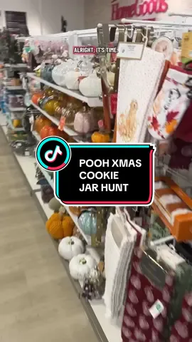 another @HomeGoods hunt is here. i’ve been tagged in the winnie the pooh gingerbread jar thousands of times and this is my first vlog finally going for it. PSA: i looked for this all of september but finally decided to compile a video and do a hunt id show you! 👀 #homegoods #winniethepooh #christmasdecor 