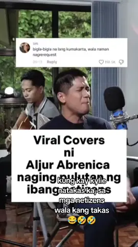 nilaro nyo naman si aljur 🤣😂 #singing #aljur #fypシ゚ #fypage 