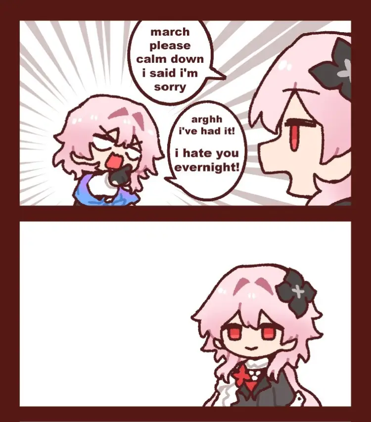 ahh they are was so cute 🥰🥰 Evernight & March7th #HonkaiStarRail #hsr #hsrcreator #hsrcreators #hoyocreators #amphoreus #amphoreusmoment #newstarcreator #starrail  #evernight #march7th 