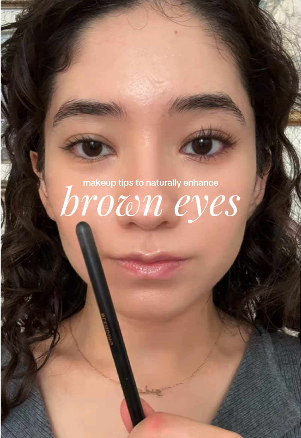how to naturally enhance your brown eyes with makeup 🌞🪷💫 products used: -@Diorbeauty backstage eyeshadow palette & glow face palette  -@NYX Professional Makeup eye pencil in charcoal  -@Lancôme le crayon in black coffee  -@makeupbymario eyeliner in plum  -mamonde glitter pen  -@japonesque eyelash curler  -@COSNORI rosy brown mascara  #eyemakeup #naturalmakeup #browneyes #makeuphacks #beautytips 
