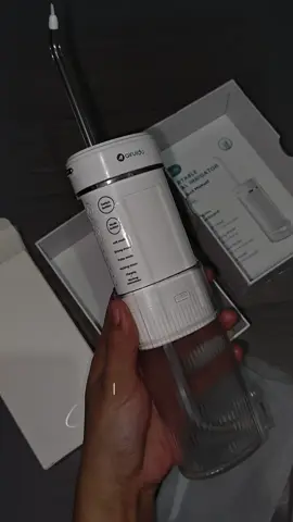 Healthier gums, fresher breath, happier you 💙 #airuidu #waterfloss #oralirrigator #cf500 