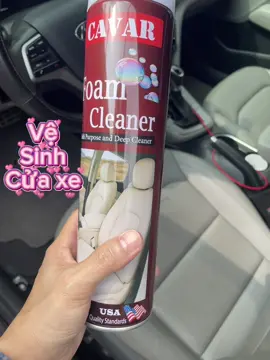 Quá trình #Cavar làm sạch nội thất cửa xe! #vesinhnoithatoto #xuhuong #xuhuongtiktok #vesinhoto 