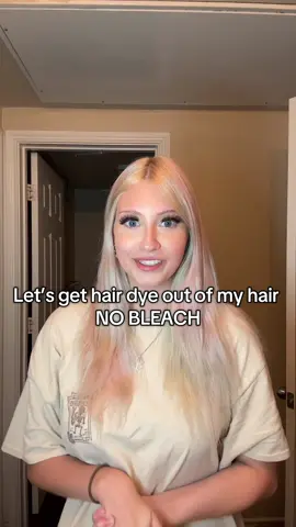 Hi guys I missed you #hairdye #dyeremoval #nobleach 