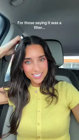 How about now? ;) 👀 #eyes #heterochromia #fake #filter #effect 