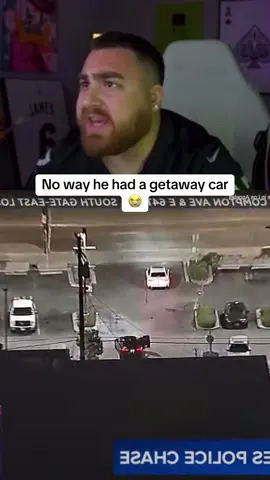 No way they got away😂#lospollostv #lospollostvmoments #policechase 