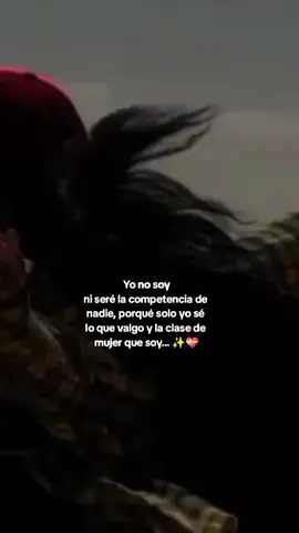 Yo no soy ni seré la competencia de nadie 