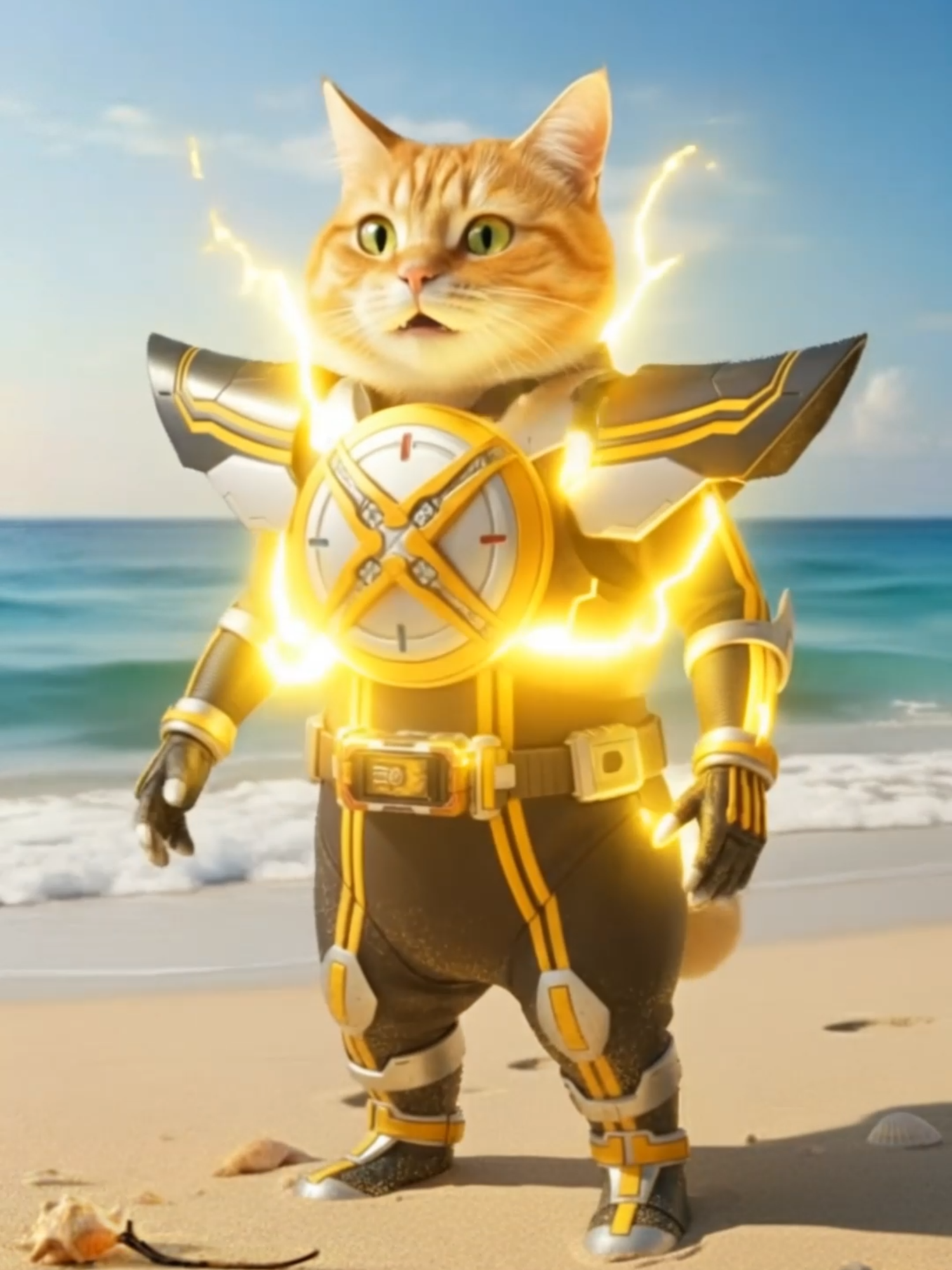 the sand cat - kaixa next accel #cat #kamenrider #viral #fyp