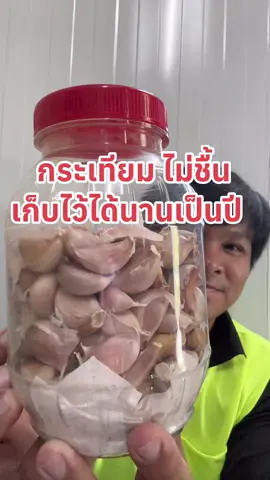 เก็บกระเทียมไว้นานเป็นปี
