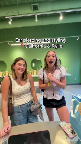 Girlies in today getting styled at BURDLIFE #nashville #12south #earpiercing #jewelry #charmbar 