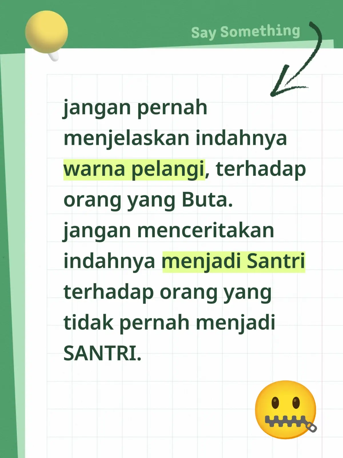 Kami santri tidak pernah merasa dirugikan, terhadap apa-apa yang kami berikan untuk Pondok dan Guru-guru Kami.  selayaknya seorang Anak yg ingin memberi kepada orang Tuanya.  orang tua itu ada 3 jenisnya: 1. orang tua yg melahirkan kita, beliau yang membesarkan kita.  2. Orang tua yang mengajari kita. Beliau yang memberikan ilmu pemahaman, guru, ust, kyai, dll.  3. orang tua yang menikahkan anaknya kepada kita.  Apa yang kita berikan kepada Guru-guru kita tak sebanding dengan apa-apa yang telah guru kita berikan terhadap kita. mohon dengan sangat kepada orang yang tidak pernah menjadi santri di pesantren atau menitipkan anaknya kepada pondok pesantren, jaga ucapan atau komentarnya.  #pedulipesantren 