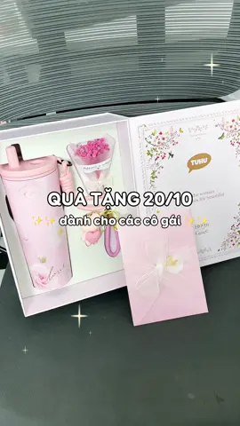Gợi ý quà tặng 20/10 cho mấy bạn nam nè. #mizcheereview #tuhu #bloomwithgrace #quatangbangai #quatang20_10 