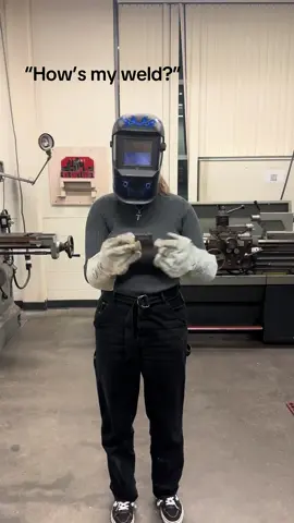 I think he liked it 🤷🏼‍♂️ #wmu #bajaracing #westernmichiganuniversity #fyp #welding 