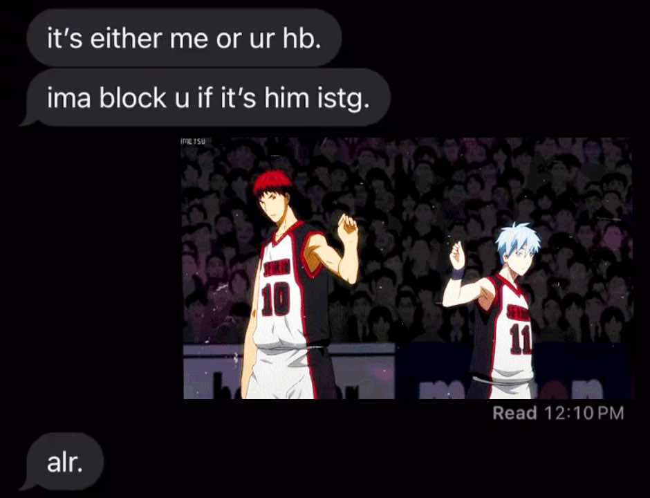 Last one ☝️ . #fyp #kurokonobasket #hb #trending #kagami 