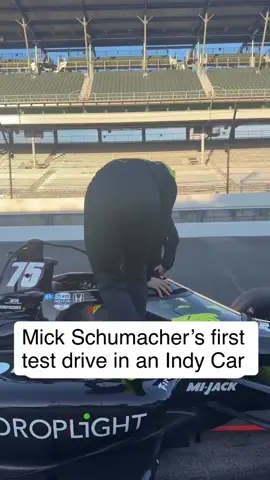 #mickschumacher completed his first #indycar test on Monday. #fyp #Motorsport #f1 