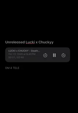 Chuckyy x LUCKI unreleased #chuckyy #unreleased #unreleasedmusic #chuckyywackemm 