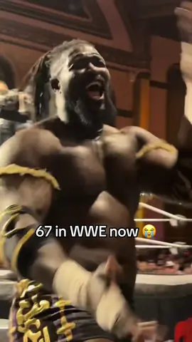 Nah mid match is WILD 🤣 #WWE #nxt #obafemi #wrestling #67 (via @Cody)