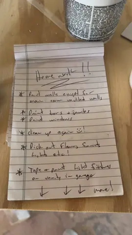 When your dad is your general contractor and think it’s okay to go on vacation for 2 weeks. You get stuck with a do to list!🙄#selfbuild #newbuild #clean #painting #sherwinwilliams 