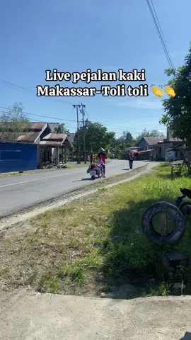 Semoga selamat sampai tujuan Makassar-Toli toli @MEDROG¹¹✓ 😇 #pejalankaki #makassartolitoli #fyppppppppppppppppppppppp 