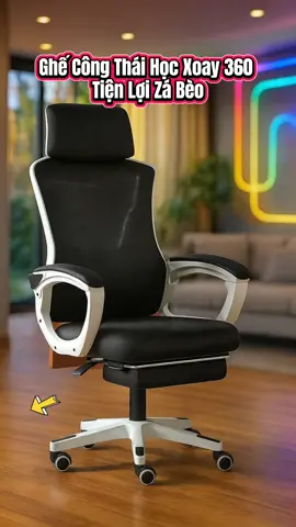 Ghế công thái học zá rẻ #ghecongthaihoc #ghegaming #ghexoay360 #viral #xuhuong 