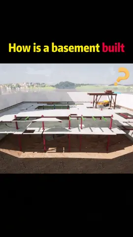 How is a basement built #usa🇺🇸 #Science #knowledge 