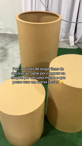 Comprei por um valor muito menor do que alugado, posso guardar e usar várias outras vezes!! Muito melhor 😍 #festainfantil #deciracaodeaniversario #aniversario1ano 