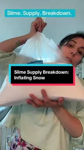 #slime supply breakdown: #snowonder #makingslime #cloudslime #slimetutorial 