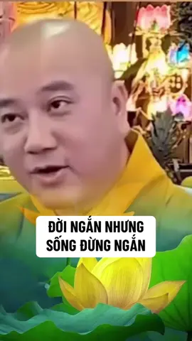 Đời ngắn nhưng sống đừng ngắn #phatphapnhiemmau #thichphaphoa #binhantrongchanhnniem 
