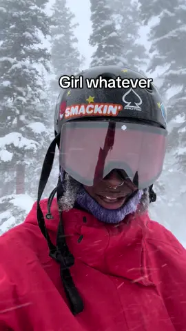 I’m just trying not to hit a tree