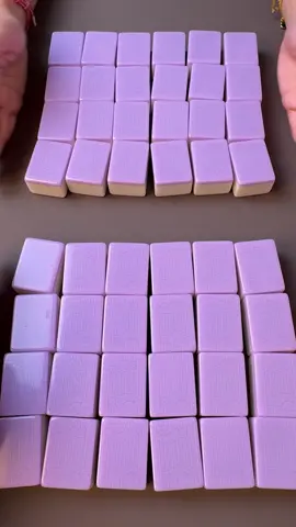The girl across from me said whoever won would do the dishes #mahjong #asmr #boardgames 