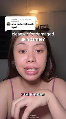 Replying to @𝒦𝓎𝓁𝒶 ℳℴ𝓃𝒾𝓆𝓊ℯ approved sa derma kasi ganun siya ka-gentle #cetaphil #cetaphilcleanser #damagedskinbarrier 