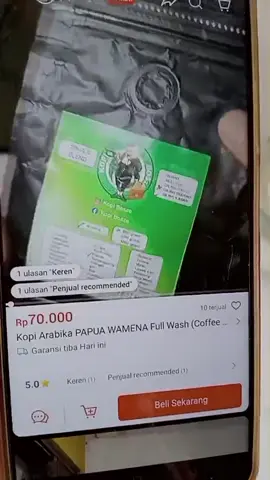 Kopi Pagi #kopiindonesia #kopienakbanget #kopitanpagula #kopiarabika 