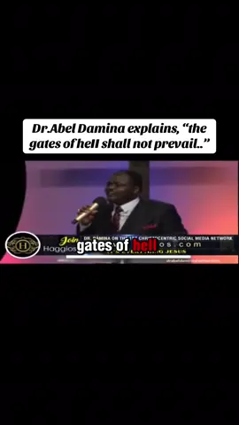 Dr.Abel Damina explains, “the gates of heII shall not prevail..” #abeldamina #christiantiktok #satan 