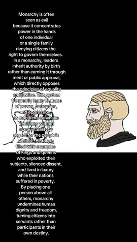 Monarchism>Democracy  #Monarchy #Monarch #Viral #xybca #xyzcba 