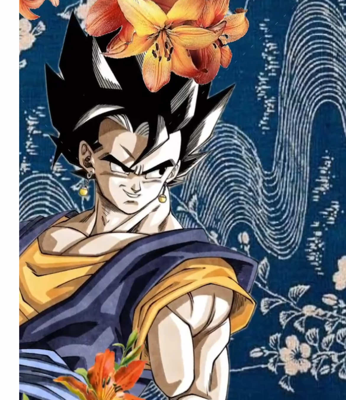 “C’mon… Make me get serious here!” | been seeing this all over my fyp and i lowk wanted to try it out, most of the art by: dbskakeru1 | ib: @vortex @roviaz | #dragonball #goku #vegeta #vegito #dbz 