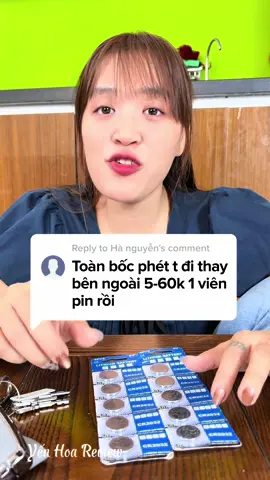 Lâu lâu có khuyến mại 1 lần tranh thủ săn nhé  #yenhoareview #xuhuong #pincr2032 #opchoakhoaxemay #pindieukhienxemay 