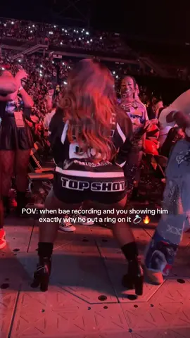 # POV: when your husband’s recording you at the CB concert but you dancing just for him 😘🎶 #relationshipgoals #relationshiptok #marriedlife #couplegoals #fyp 