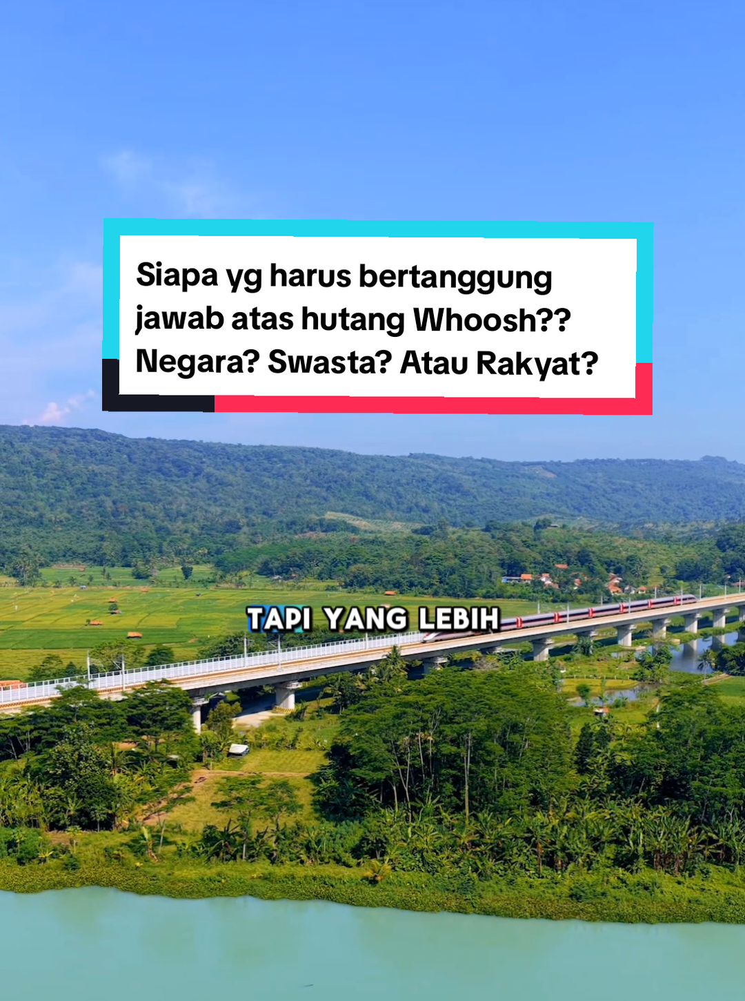 Kereta cepat Whoosh udah meluncur.. tapi sekarang kita semua harus siap: utang proyek ini katanya udah nembus Rp116 triliun! Dan yang paling panas? Wacana biayanya mau ditutup pakai APBN alias duit rakyat.  Tapi Menteri Keuangan Purbaya bilang OGAAH! Dia lempar sindiran tajam ke pihak-pihak yang dulu semangat bangun, sekarang mau cuci tangan Swasta pas untung, negara pas buntung? Gak gitu konsepnya, Bos. Jadi Siapa yg harus tanggung jawab? Swasta? Negara? Atau Rakyat? Tonton sampe habis. Lo setuju gak kalau APBN dipake buat nutupin proyek yang dulu dibilang gak akan ganggu uang negara? #keretacepat #whoosh #utangnegara #menkeu #purbaya 