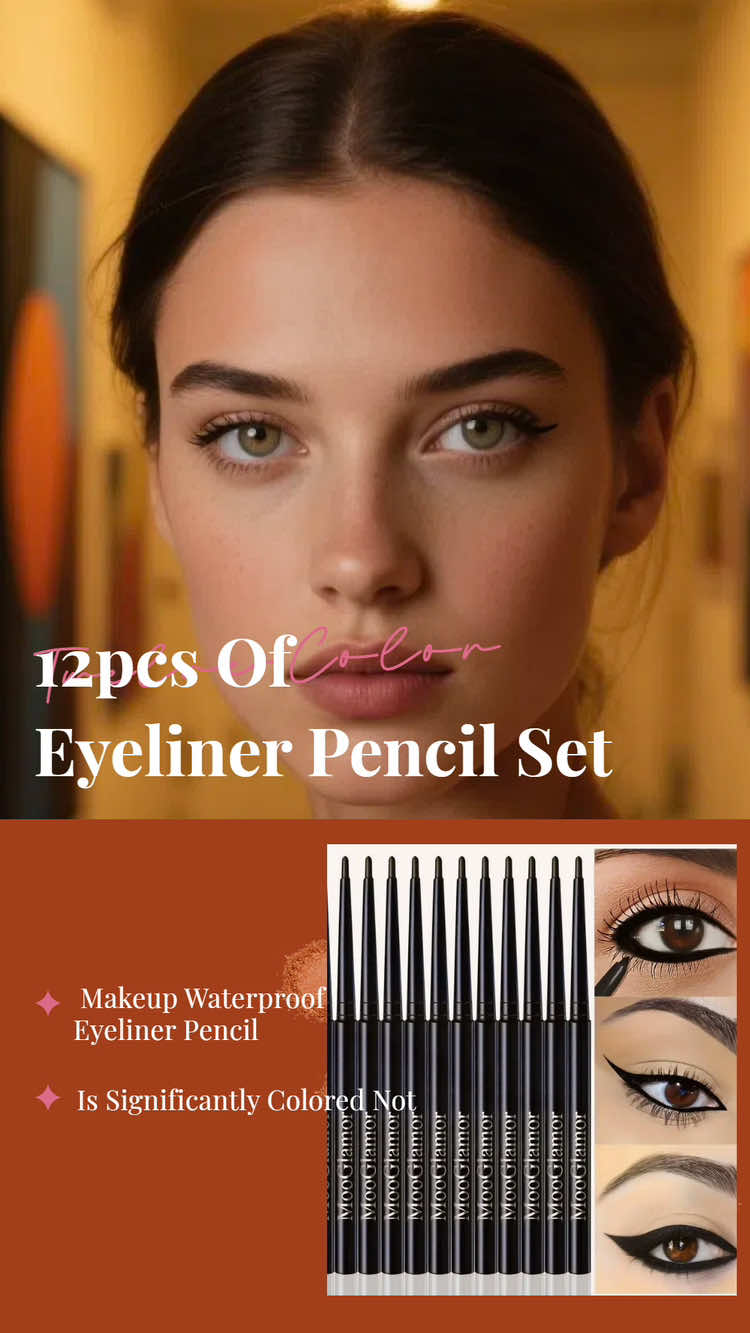 Liner that stays PUT! 12 waterproof baddies.#tiktokshop#fyp  #beauty 