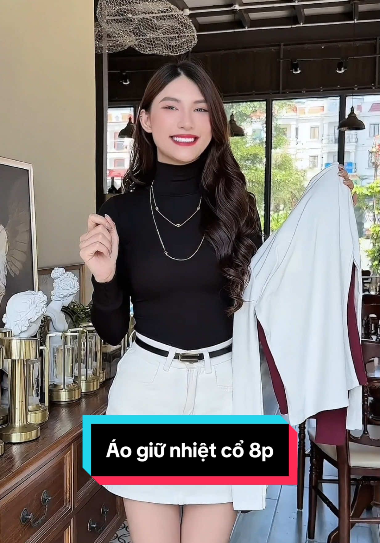 Cổ cao vừa ấm vừa thời trang #aogiunhiet #aogiunhietnu #aogiunhietcaocap #aocolo #thoitrangnu 