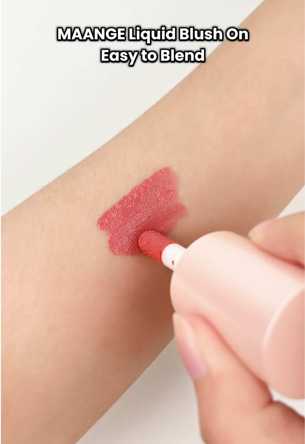 Liquid blush on yang warnanya pigmented dan affordable! ✨💞 #MAANGEbeauty #pilihbrushpilihMAANGE #MAANGEFriece #MAANGEtools #MAANGEmakeup 