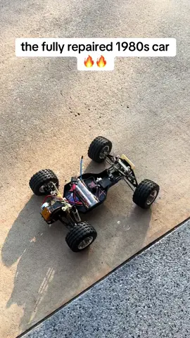 got it running again #rc #repair #vintage #fyp #restore 