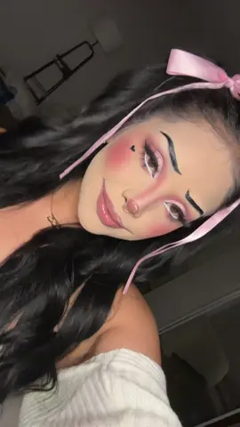 Pink cutesy clown 💗 #halloweenmakeup #payasita #costumeinspo #maquillajedehalloween #cutehalloween 