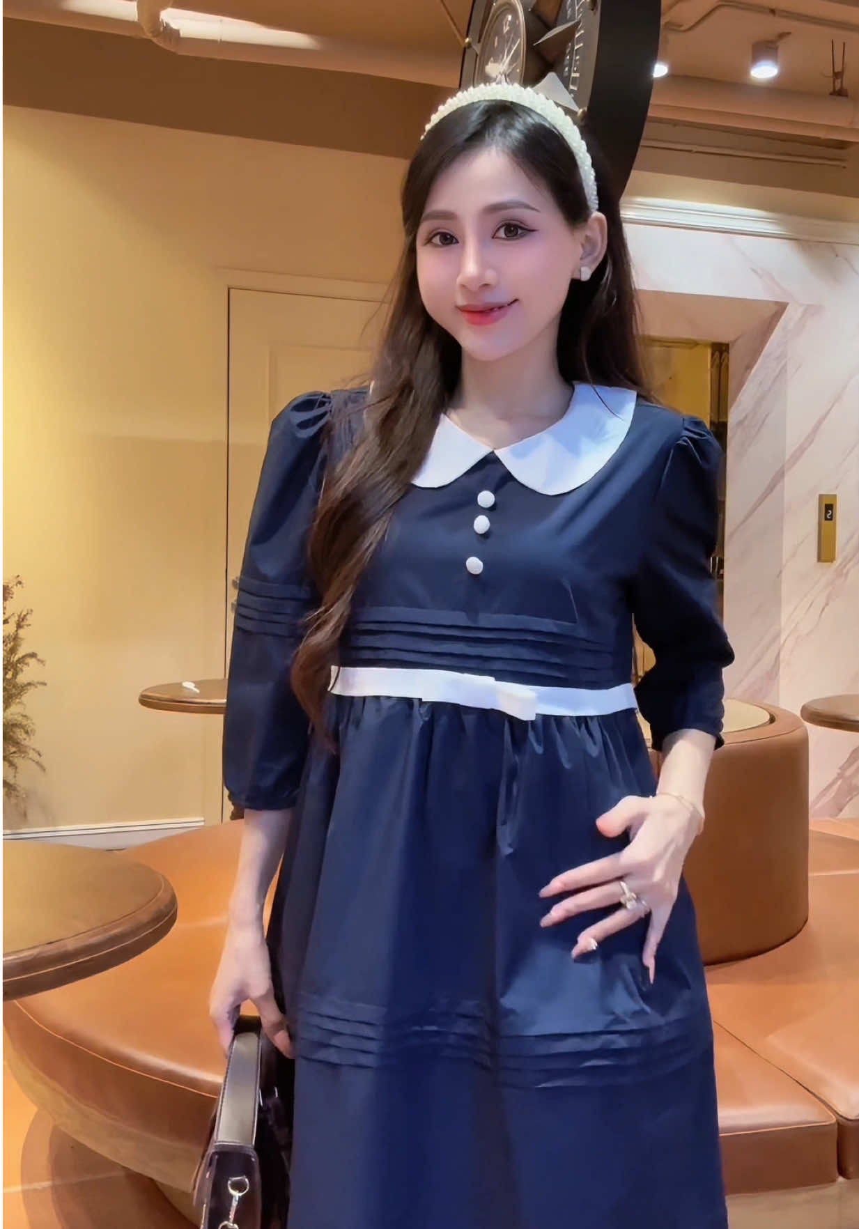 Bầu nhưng vẫn phải mặc đẹp nha các mom ơi ✨ @BmomVN1 #dambau #dambauxinh #fashion #OOTD #thoitrangnu 